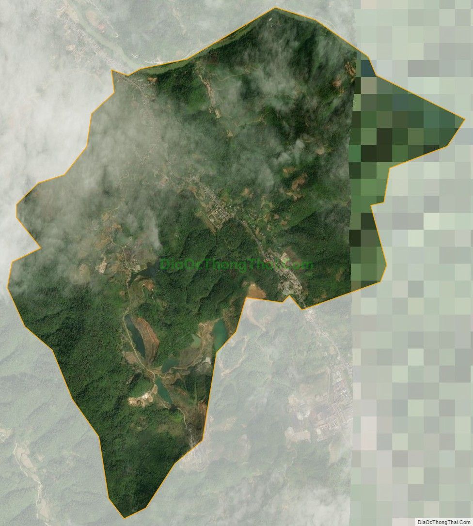 Bản đồ vệ tinh phường Duyệt Trung, thành phố Cao Bằng