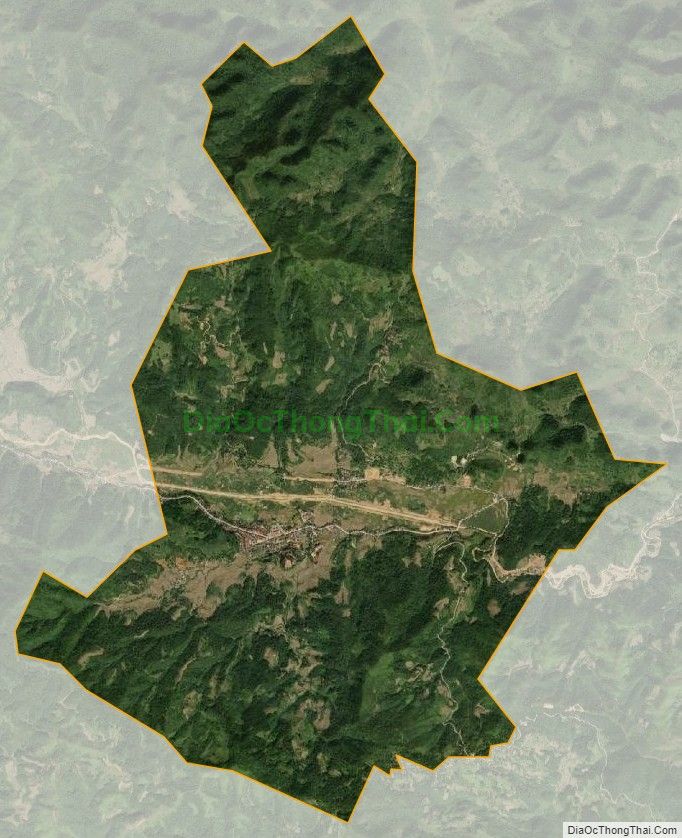 Bản đồ vệ tinh Thị trấn Nguyên Bình, huyện Nguyên Bình