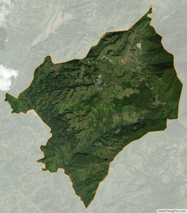 Bản đồ vệ tinh xã Phan Thanh, huyện Nguyên Bình