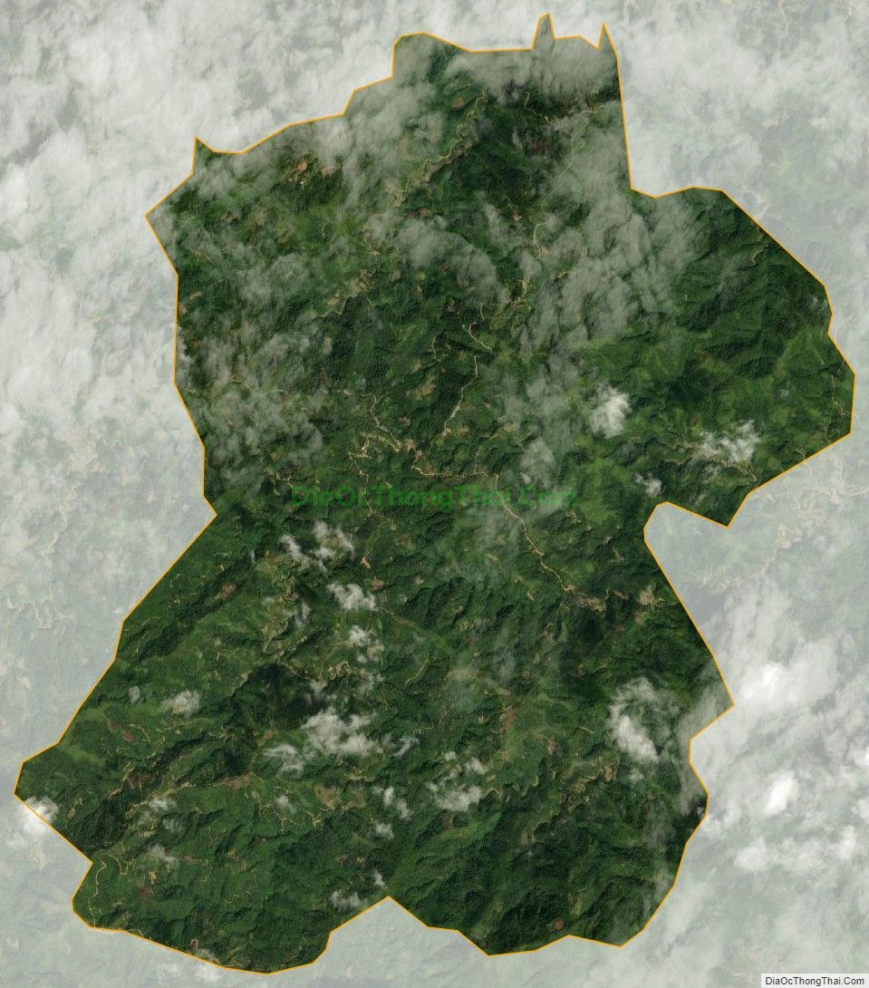 Bản đồ vệ tinh xã Thịnh Vượng, huyện Nguyên Bình
