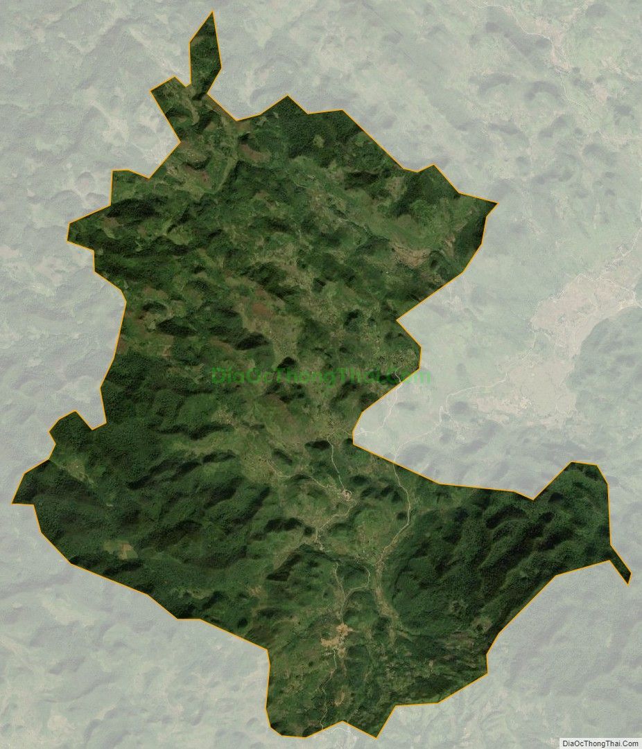 Bản đồ vệ tinh xã Triệu Nguyên, huyện Nguyên Bình