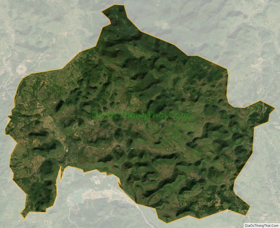 Bản đồ vệ tinh xã Vũ Nông, huyện Nguyên Bình