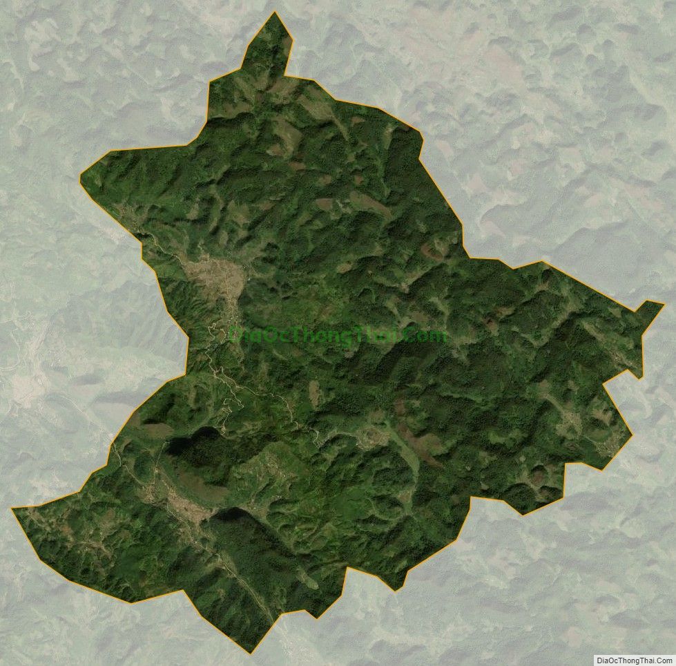 Bản đồ vệ tinh xã Yên Lạc, huyện Nguyên Bình