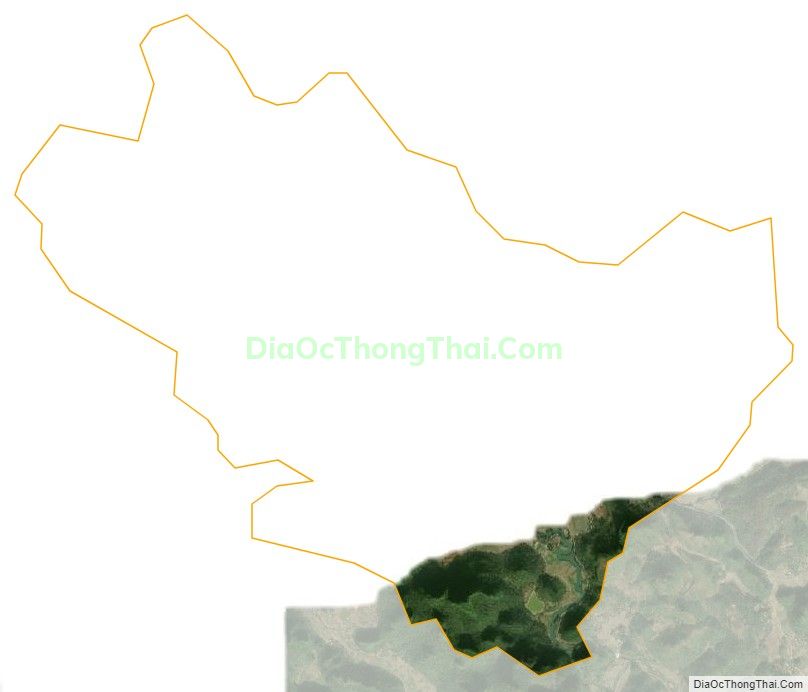 Bản đồ vệ tinh xã Độc Lập, huyện Quảng Hòa