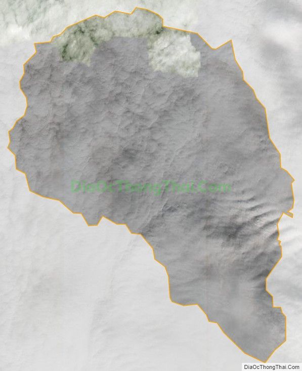 Bản đồ vệ tinh xã Đức Thông, huyện Thạch An