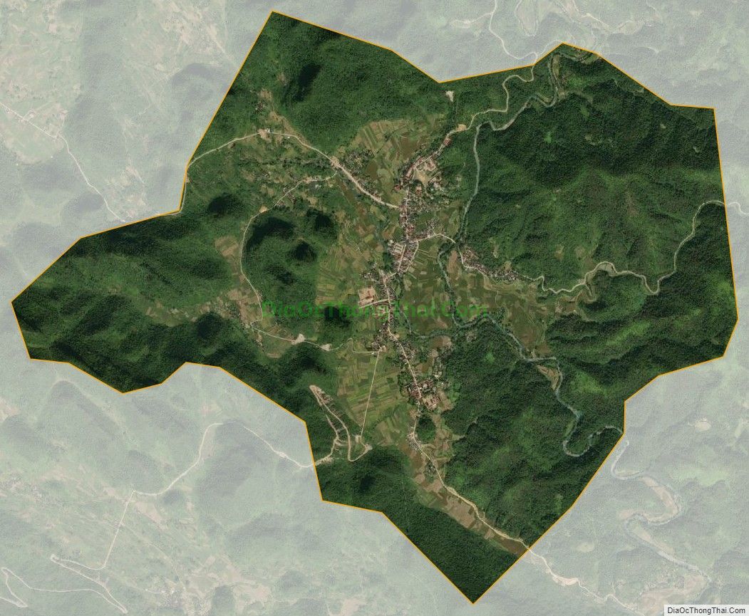 Bản đồ vệ tinh Thị trấn Thông Nông, huyện Hà Quảng