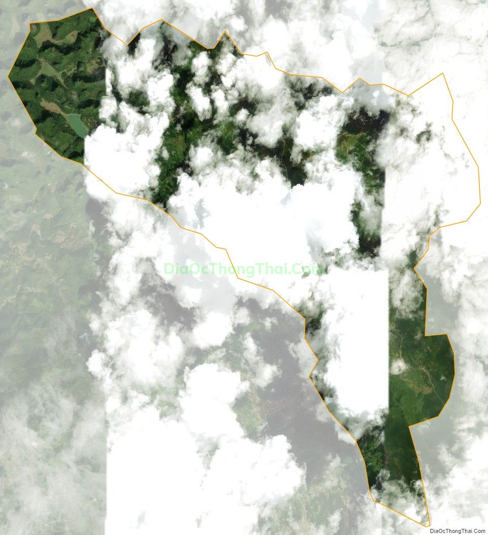 Bản đồ vệ tinh xã Quốc Toản (cũ), huyện Trà Lĩnh