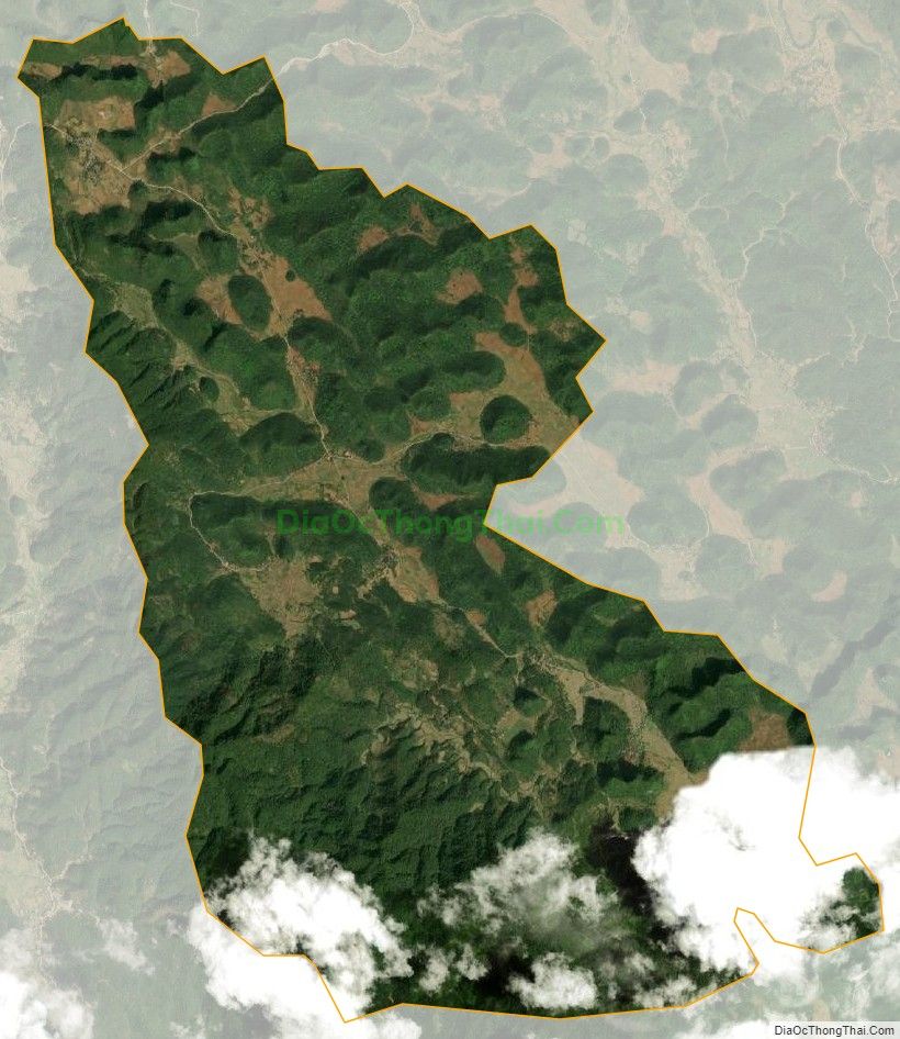 Bản đồ vệ tinh xã Xuân Nội (cũ), huyện Trà Lĩnh