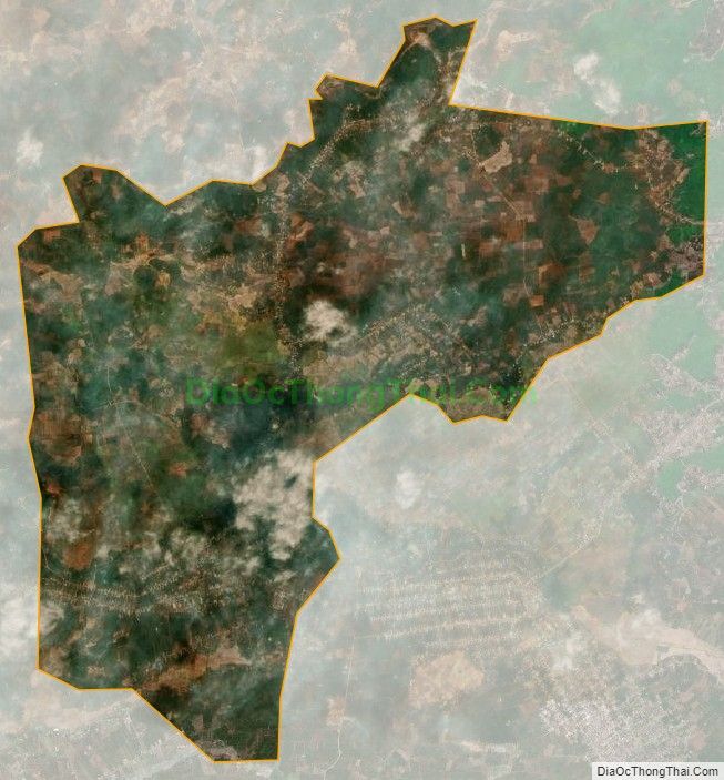 Bản đồ vệ tinh xã Cuôr Knia, huyện Buôn Đôn