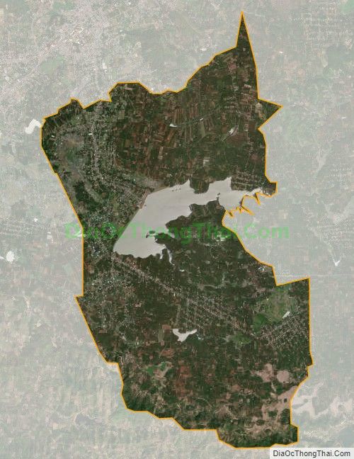 Bản đồ vệ tinh xã Ea Kao, thành phố Buôn Ma Thuột