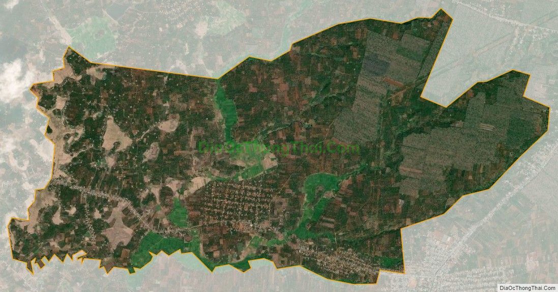 Bản đồ vệ tinh xã Cư M'gar, huyện Cư M'gar