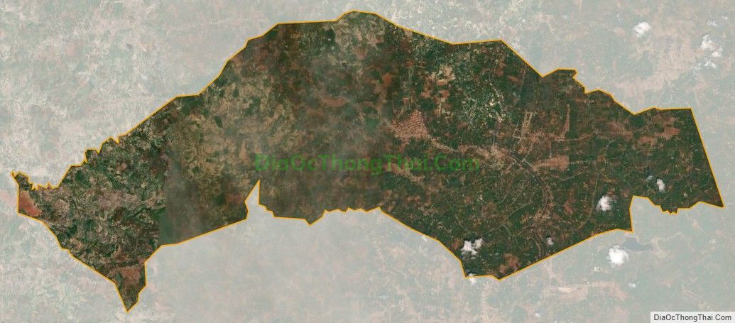 Bản đồ vệ tinh xã Ea Nam, huyện Ea H'leo