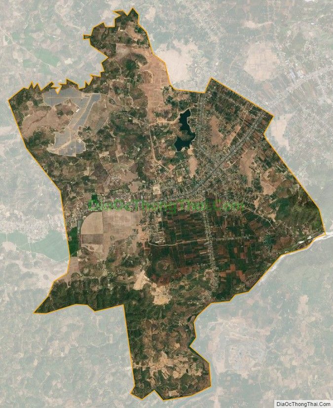 Bản đồ vệ tinh Thị trấn Ea T'ling, huyện Cư Jút