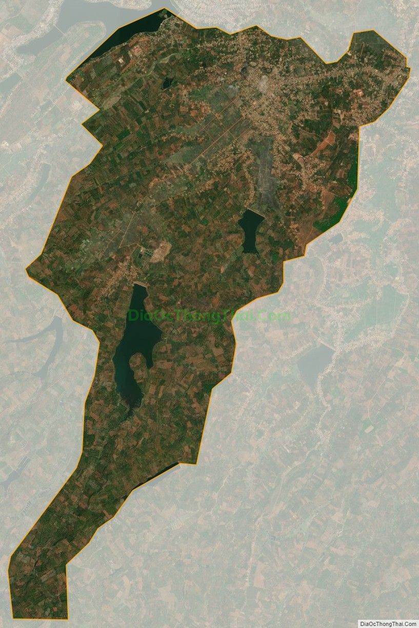 Bản đồ vệ tinh xã Đức Minh, huyện Đắk Mil