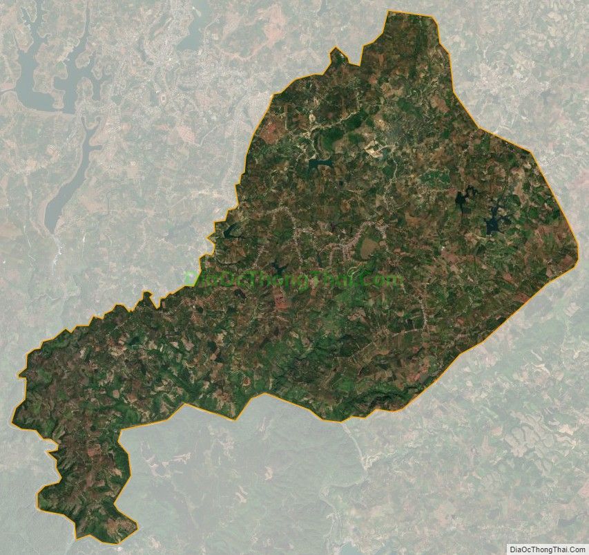 Bản đồ vệ tinh xã Đắk Nia, thành phố Gia Nghĩa