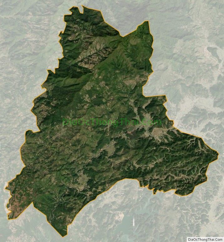 Bản đồ vệ tinh xã Nà Nhạn, thành phố Điện Biên Phủ