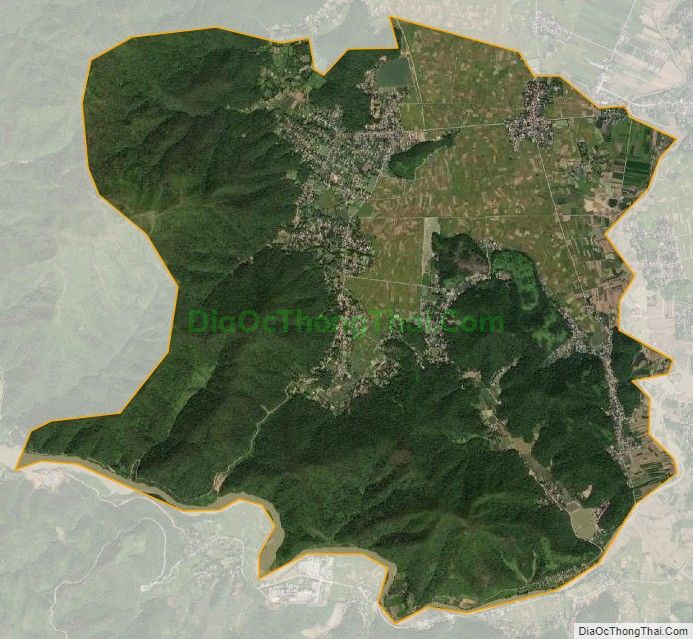 Bản đồ vệ tinh xã Noong Luống, huyện Điện Biên