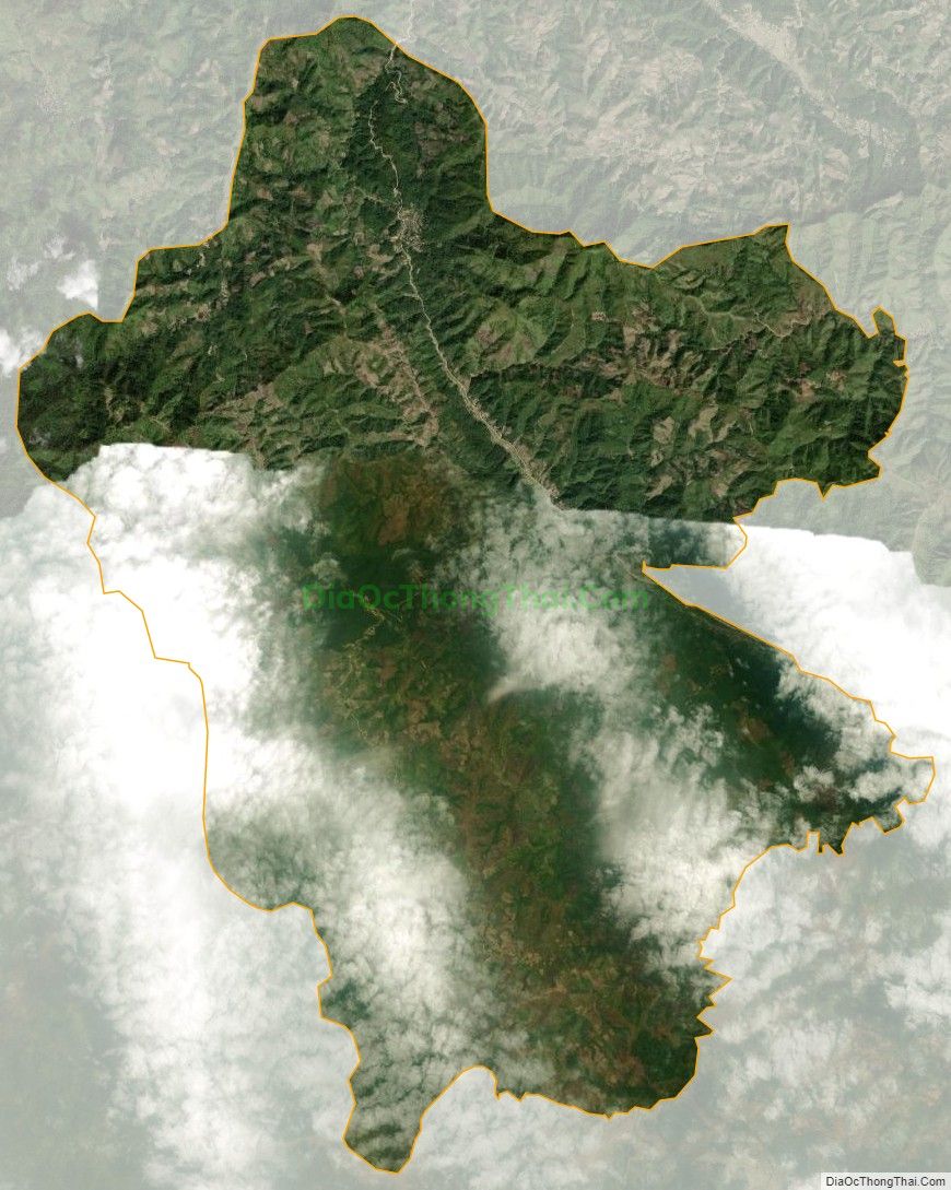 Bản đồ vệ tinh xã Phu Luông, huyện Điện Biên