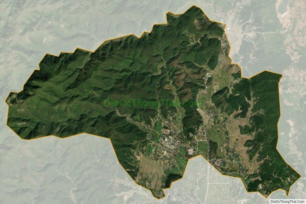 Bản đồ vệ tinh xã Thanh Nưa, huyện Điện Biên