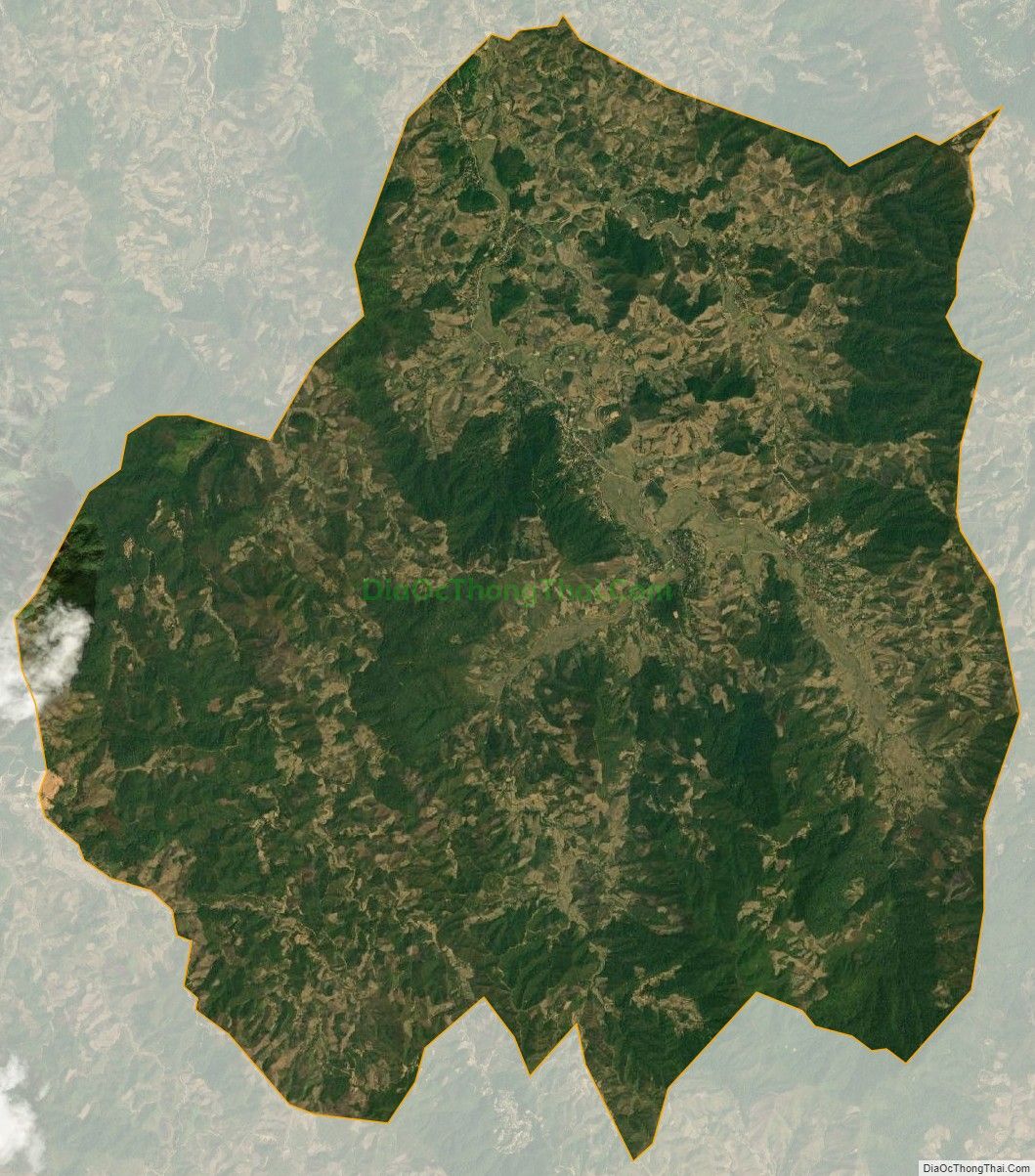 Bản đồ vệ tinh xã Luân Giới, huyện Điện Biên Đông