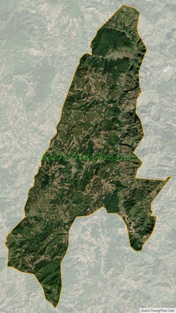 Bản đồ vệ tinh xã Na Son, huyện Điện Biên Đông