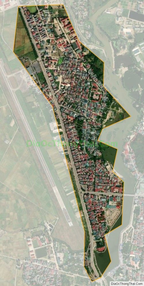 Bản đồ vệ tinh phường Thanh Bình, thành phố Điện Biên Phủ