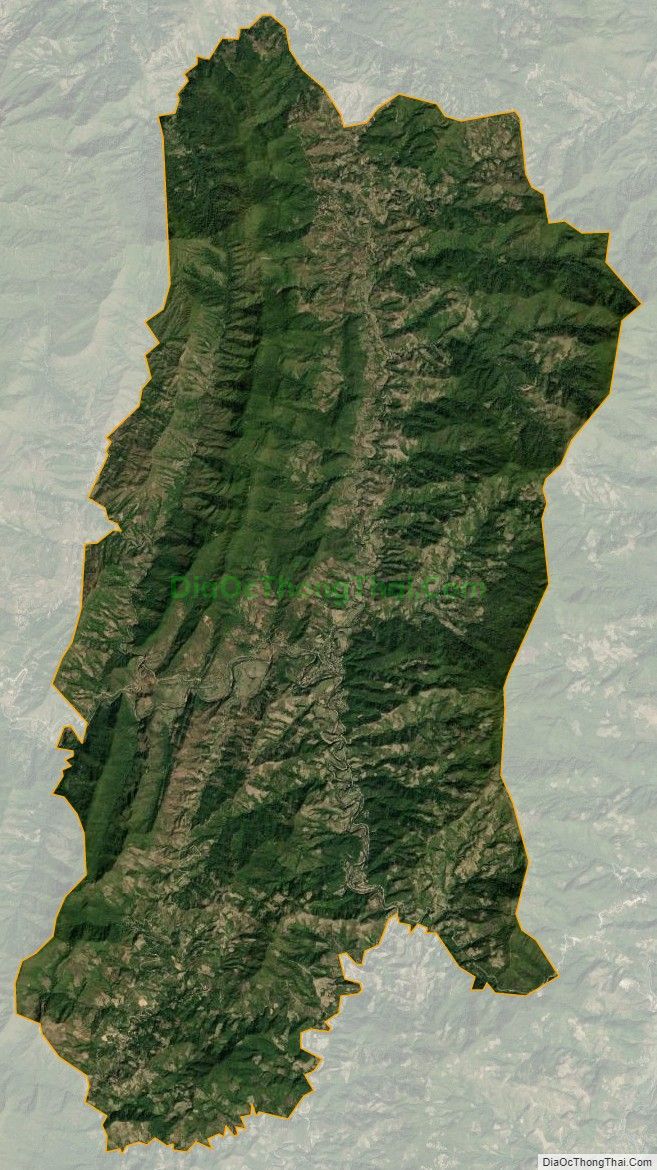 Bản đồ vệ tinh xã Ma Thì Hồ, huyện Mường Chà