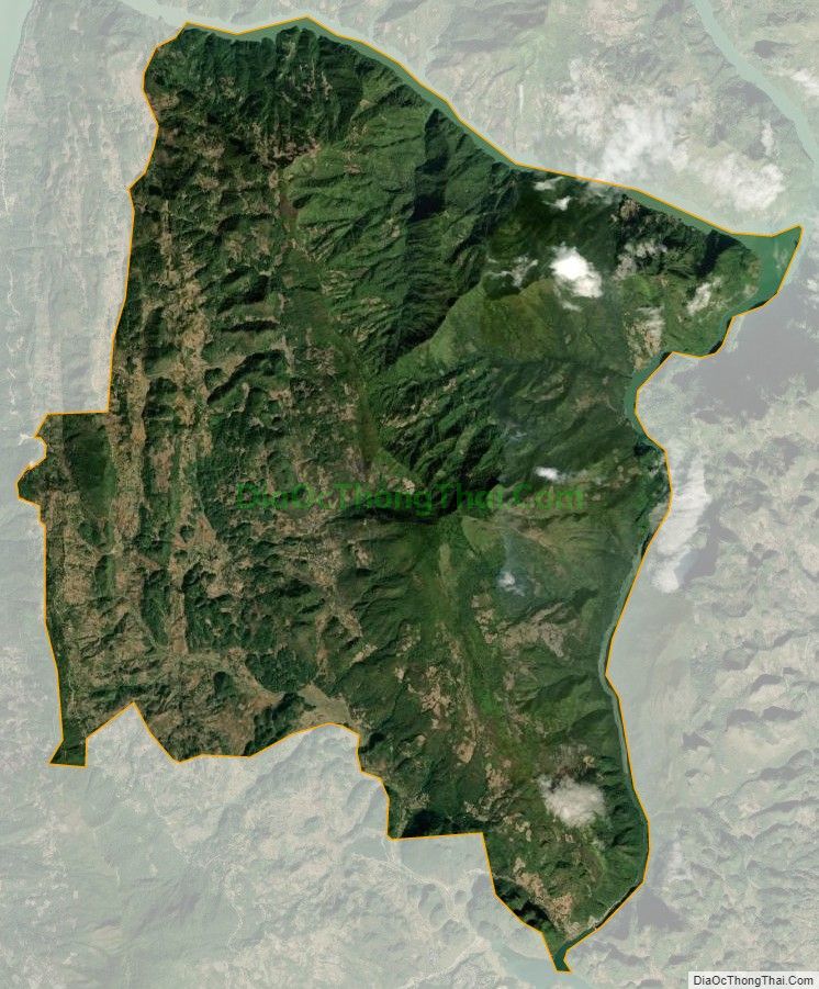 Bản đồ vệ tinh xã Xá Tổng, huyện Mường Chà