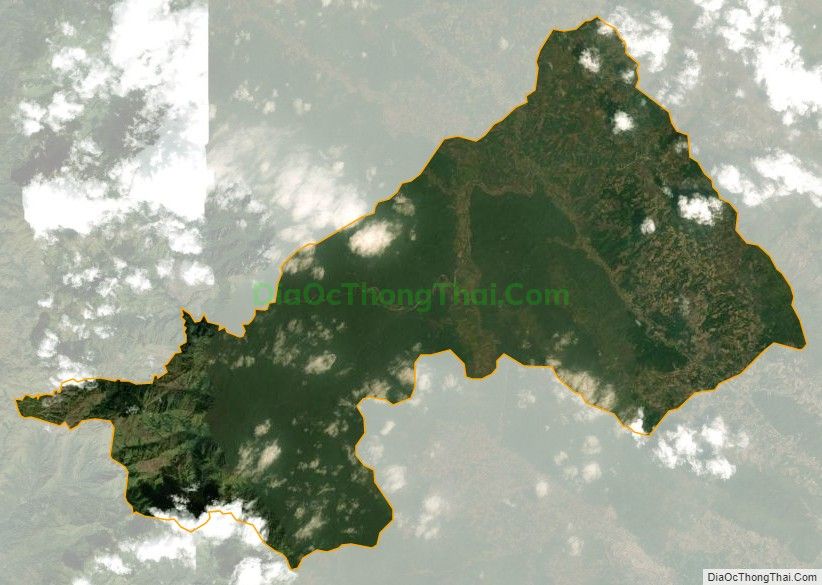 Bản đồ vệ tinh xã Chung Chải, huyện Mường Nhé