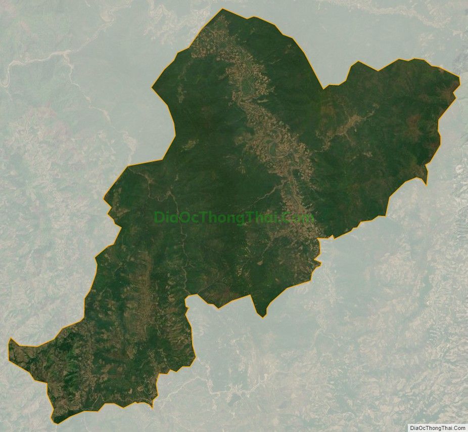 Bản đồ vệ tinh xã Chà Nưa, huyện Nậm Pồ