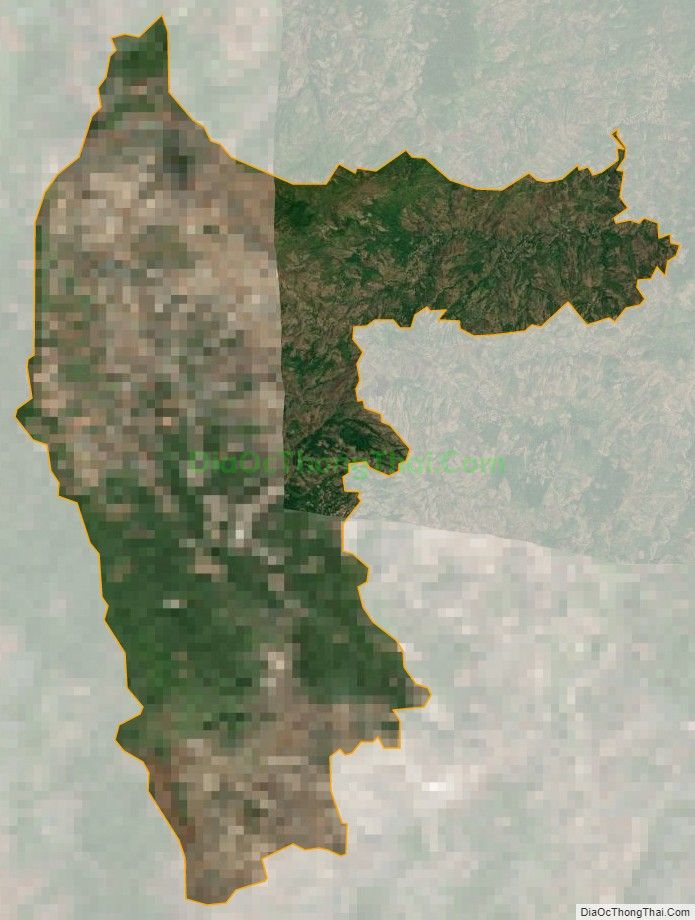 Bản đồ vệ tinh xã Nà Bủng, huyện Nậm Pồ
