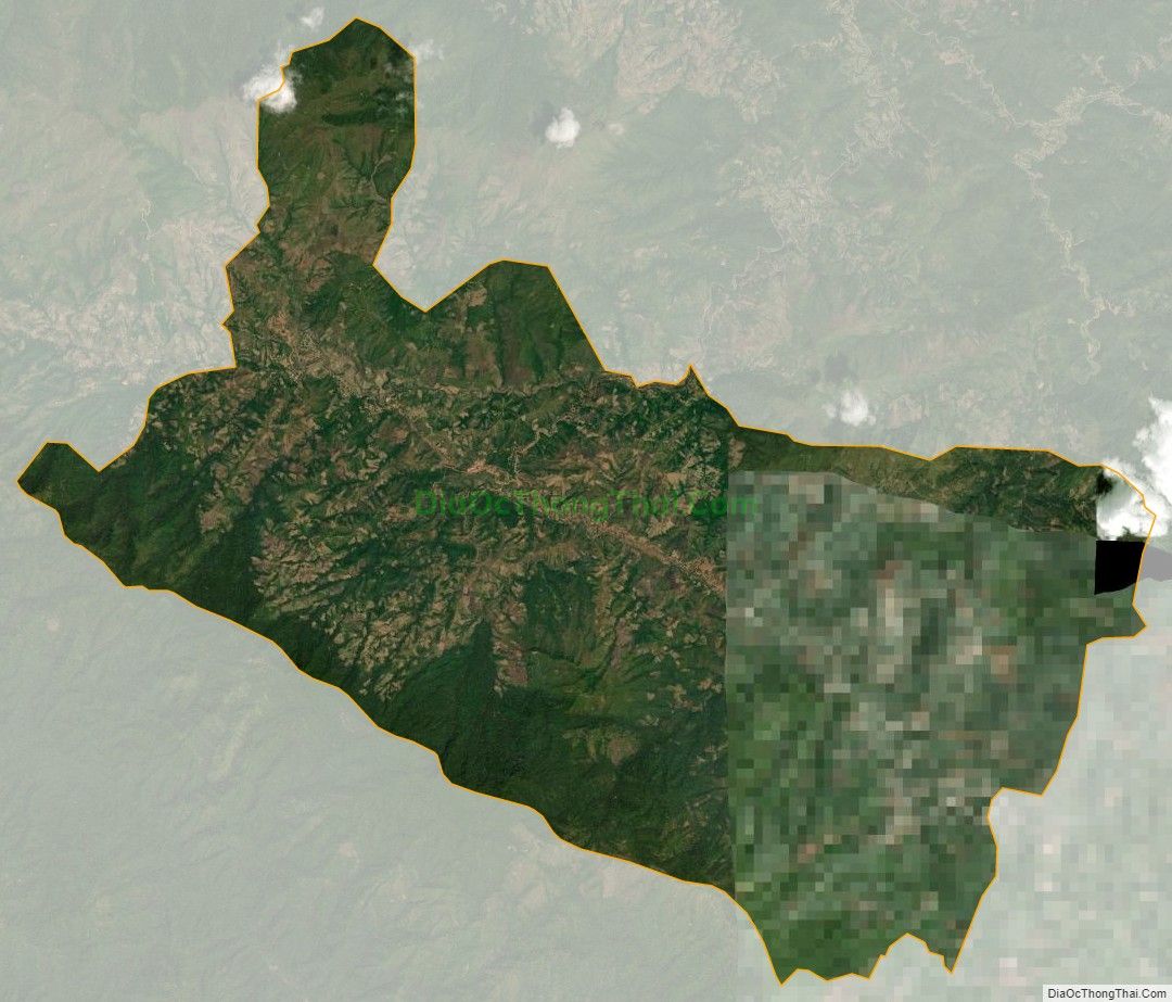 Bản đồ vệ tinh xã Na Cô Sa, huyện Nậm Pồ