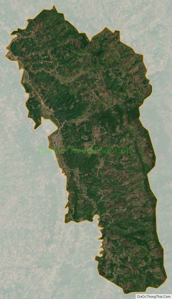 Bản đồ vệ tinh xã Nà Hỳ, huyện Nậm Pồ