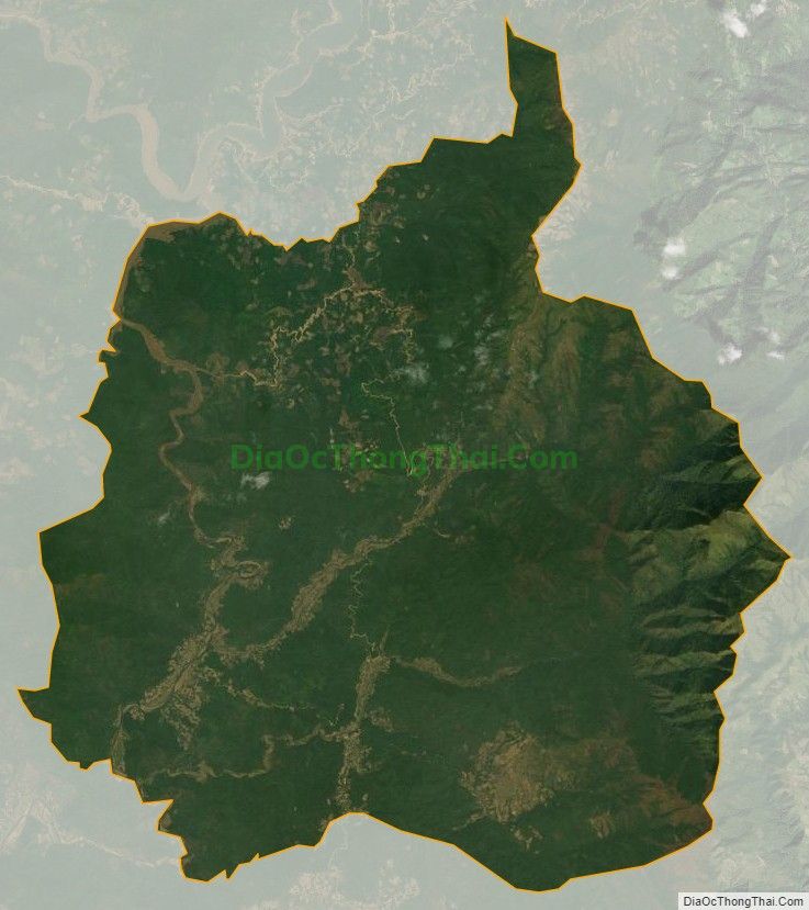 Bản đồ vệ tinh xã Nậm Khăn, huyện Nậm Pồ