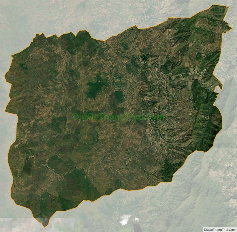 Bản đồ vệ tinh xã Si Pa Phìn, huyện Nậm Pồ