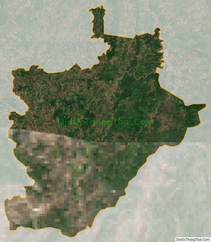 Bản đồ vệ tinh xã Vàng Đán, huyện Nậm Pồ