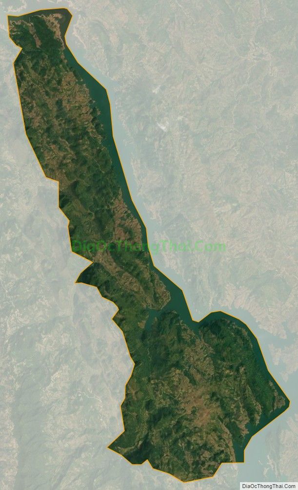 Bản đồ vệ tinh xã Huổi Só, huyện Tủa Chùa