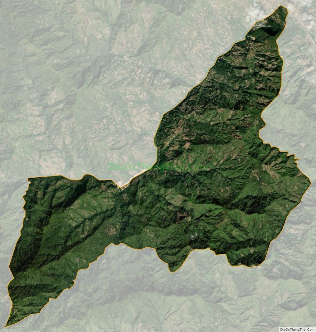 Bản đồ vệ tinh xã Pú Xi, huyện Tuần Giáo
