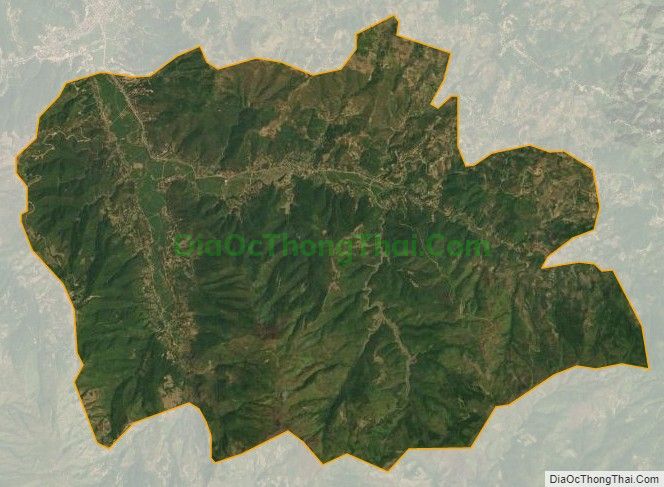 Bản đồ vệ tinh xã Quài Tở, huyện Tuần Giáo