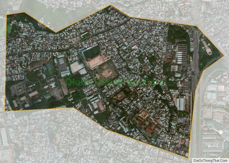 Bản đồ vệ tinh phường Bình Đa, thành phố Biên Hòa