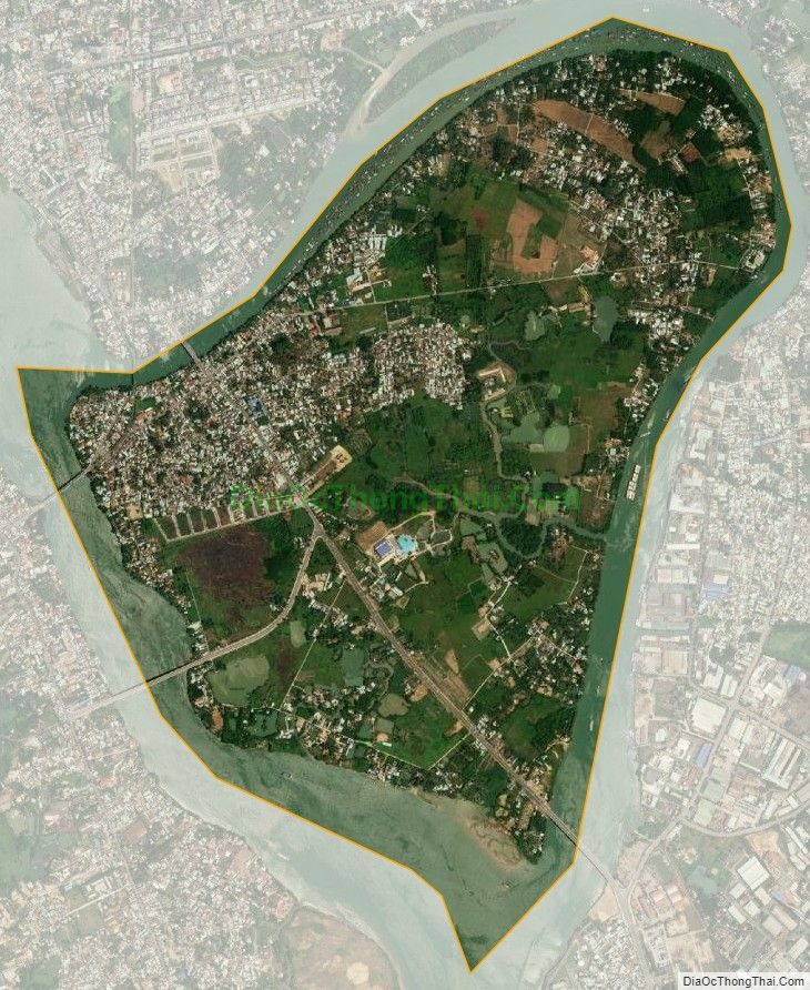 Bản đồ vệ tinh phường Hiệp Hòa, thành phố Biên Hòa