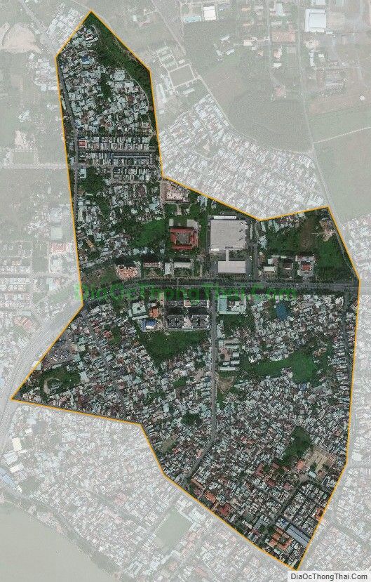 Bản đồ vệ tinh phường Quang Vinh, thành phố Biên Hòa