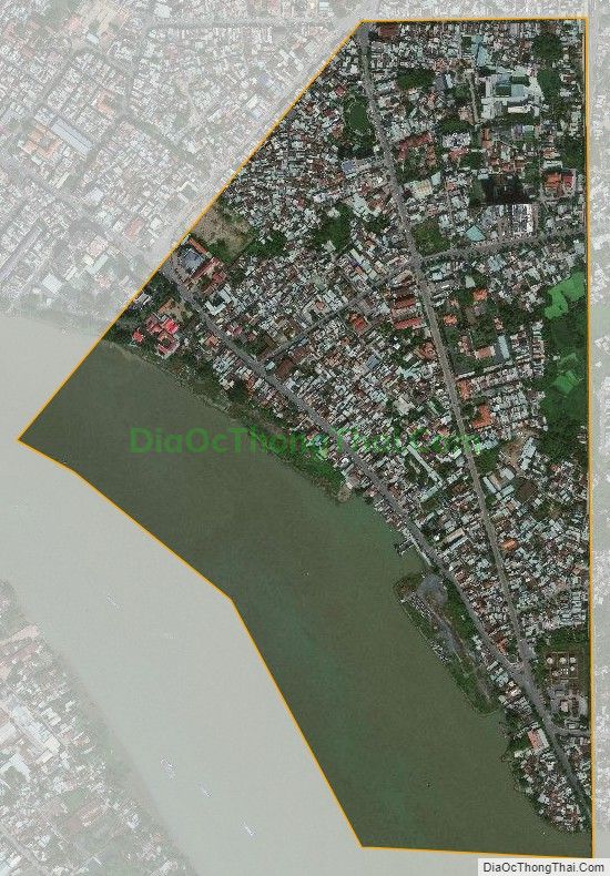Bản đồ vệ tinh phường Quyết Thắng, thành phố Biên Hòa