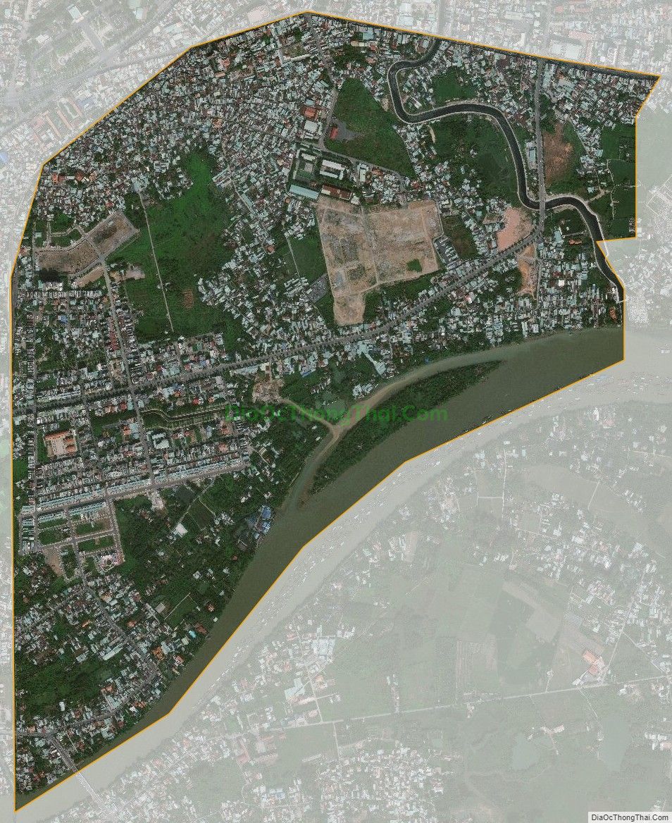 Bản đồ vệ tinh phường Thống Nhất, thành phố Biên Hòa