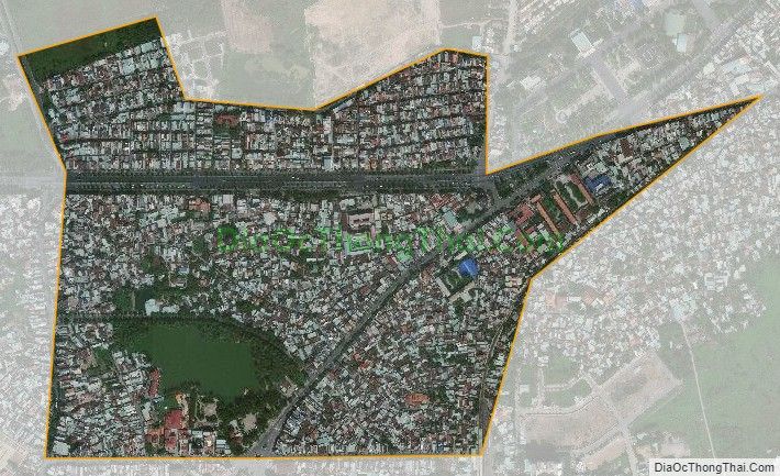 Bản đồ vệ tinh phường Trung Dũng, thành phố Biên Hòa