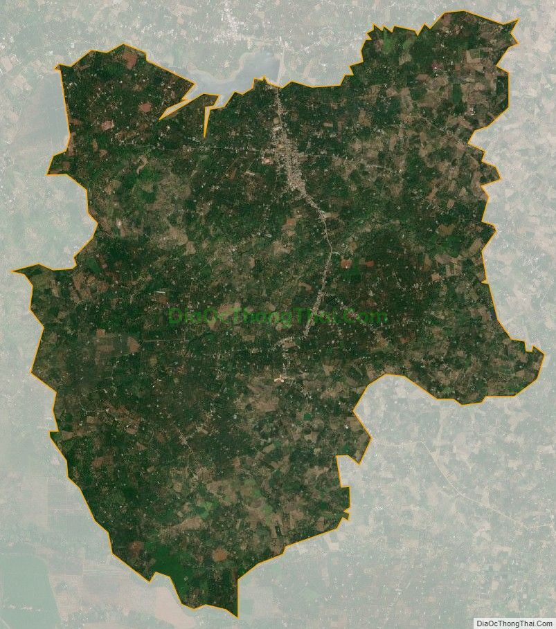 Bản đồ vệ tinh xã Bảo Bình, huyện Cẩm Mỹ