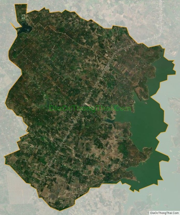 Bản đồ vệ tinh xã Lâm San, huyện Cẩm Mỹ
