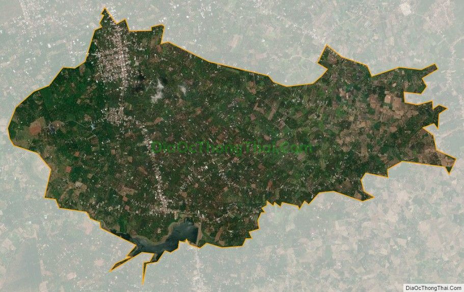 Bản đồ vệ tinh xã Xuân Bảo, huyện Cẩm Mỹ