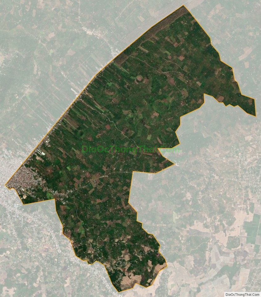 Bản đồ vệ tinh xã Phú Lợi, huyện Định Quán