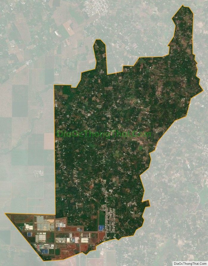 Bản đồ vệ tinh xã Bình Lộc, thành phố Long Khánh
